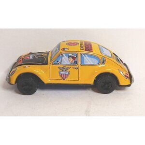 Yonezawa VW Volkswagon 1960s Beetle Rescue Friction Drive Works  Made In Japan